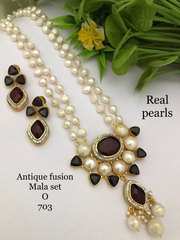 Antique Fusion Mala Set - Image 10