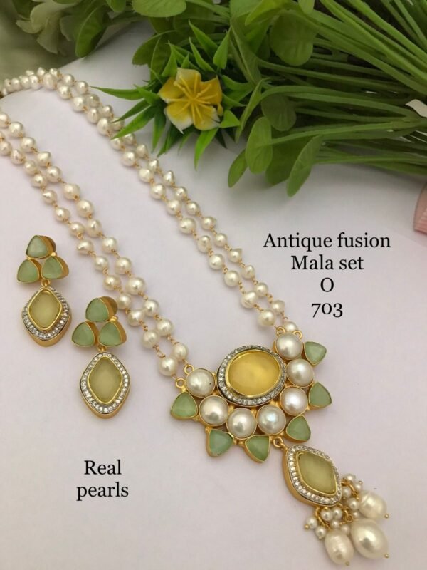 Antique Fusion Mala Set - Image 8
