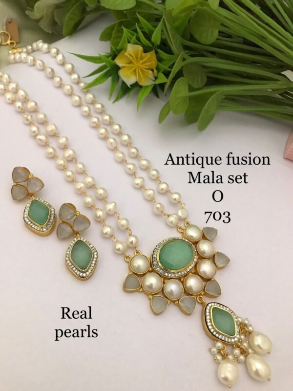 Antique Fusion Mala Set - Image 7
