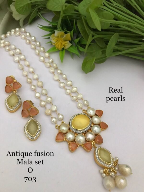 Antique Fusion Mala Set - Image 6