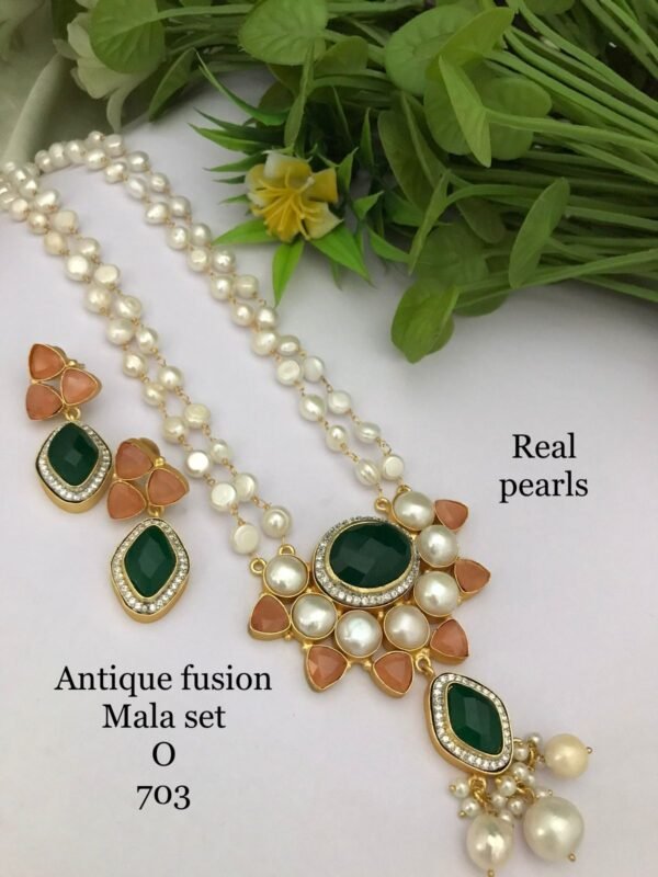 Antique Fusion Mala Set - Image 5