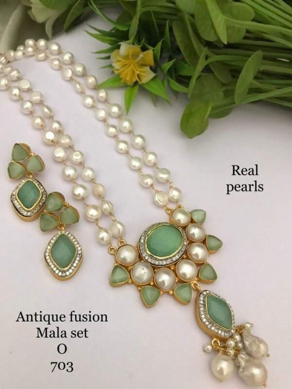 Antique Fusion Mala Set - Image 2