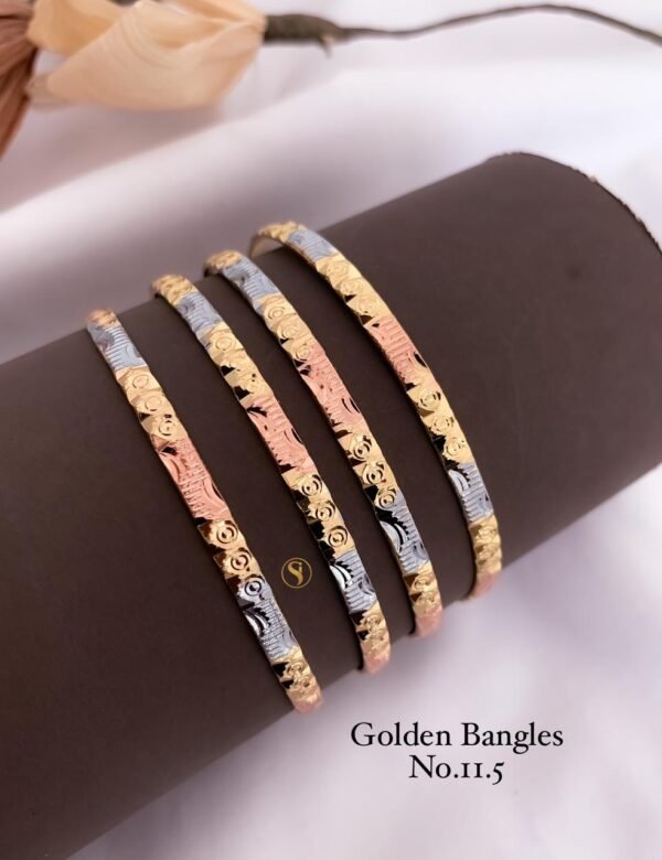 Brass High Gold Bangles