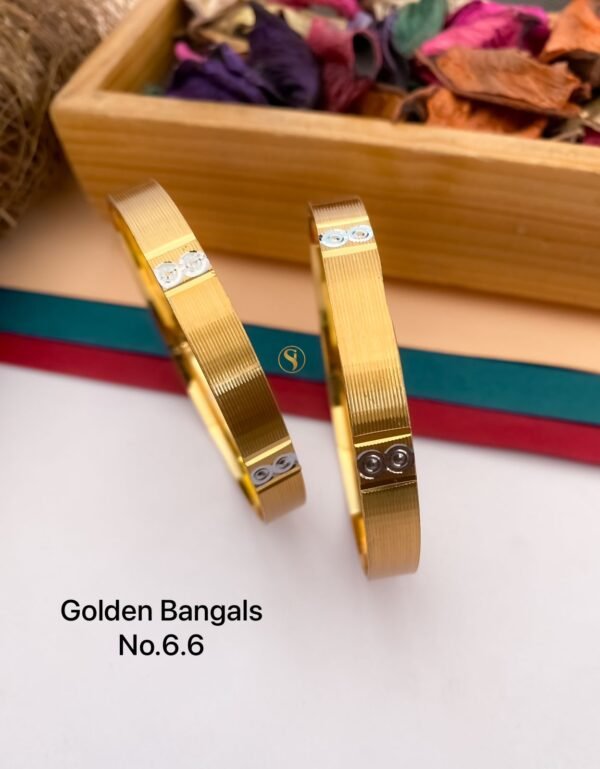 Brass High Gold Bangles