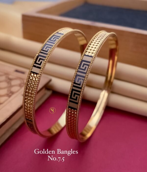Brass High Gold Bangles
