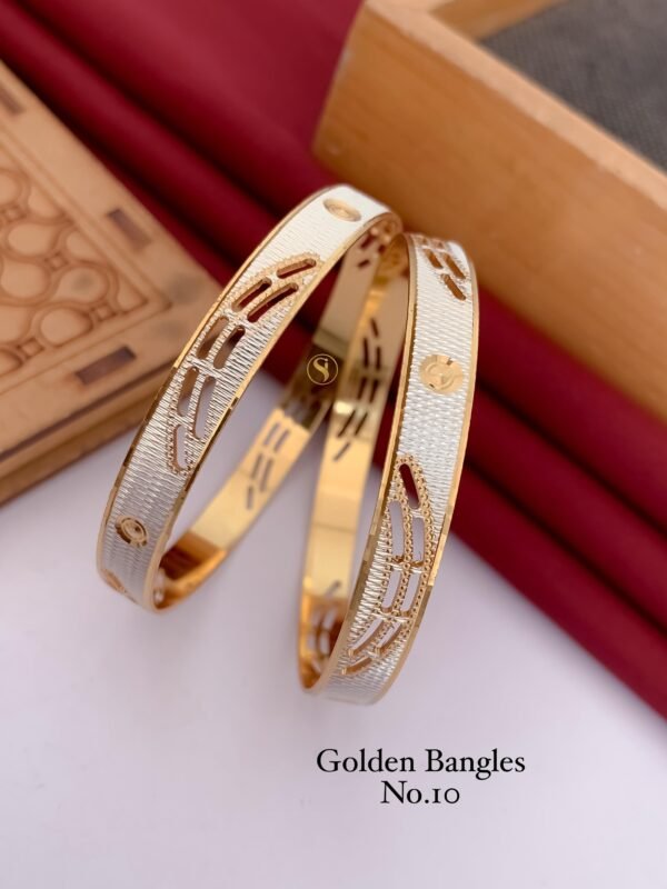 Brass High Gold Bangles