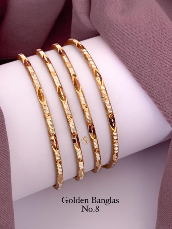 Brass High Gold Bangles