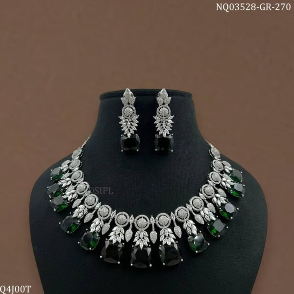 White Finish Necklace
