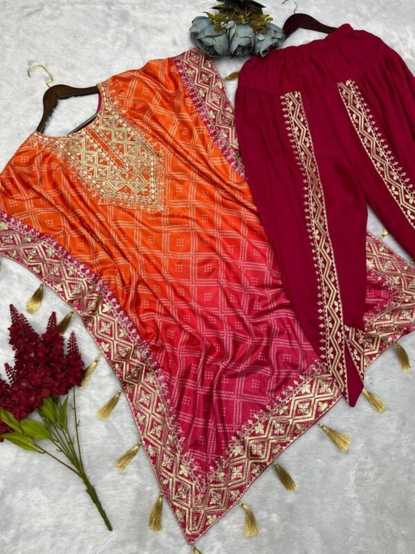 Kaftan With Dhoti Set - Image 2