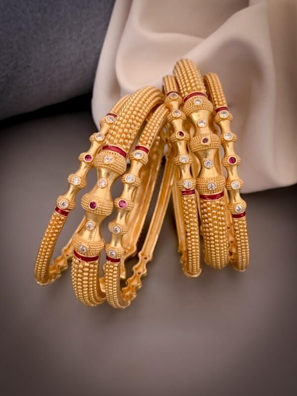 Brass High Gold Bangles